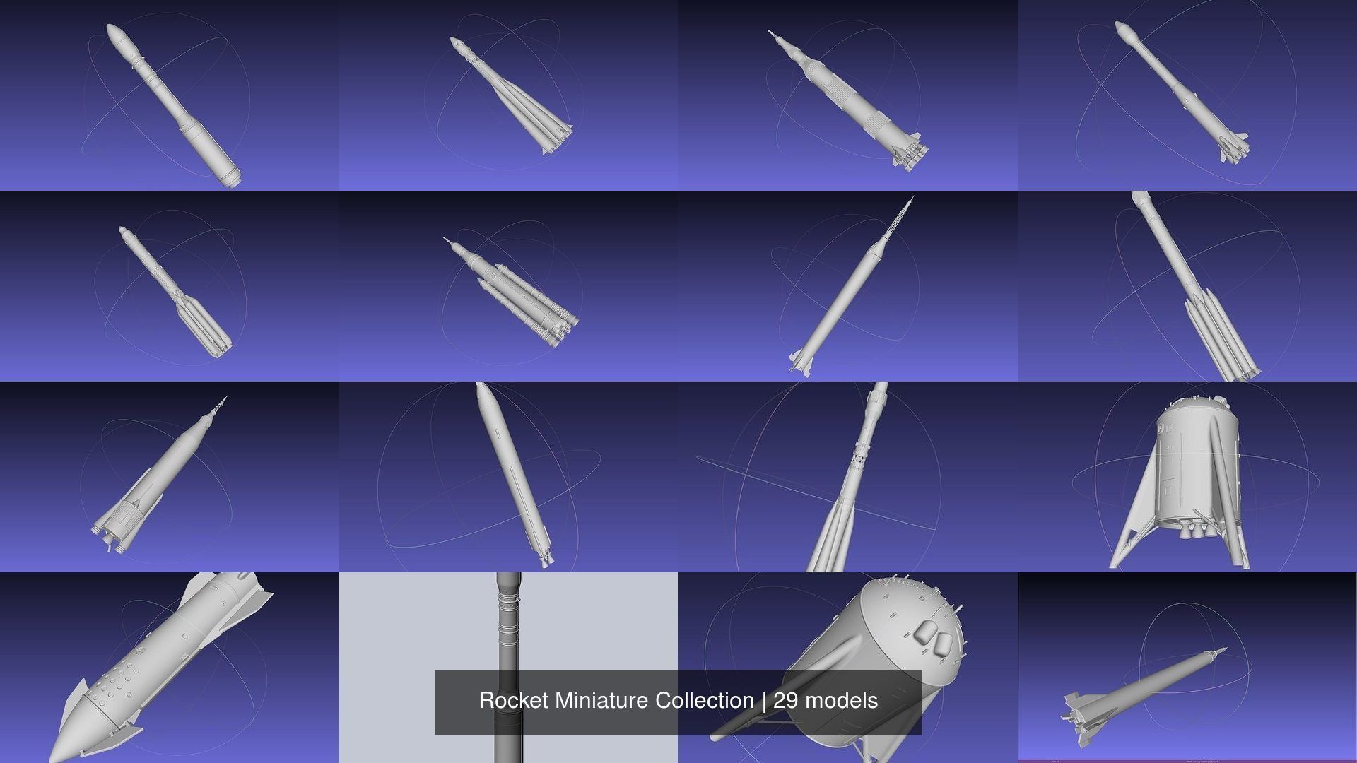 Rocket Miniature Collection _22