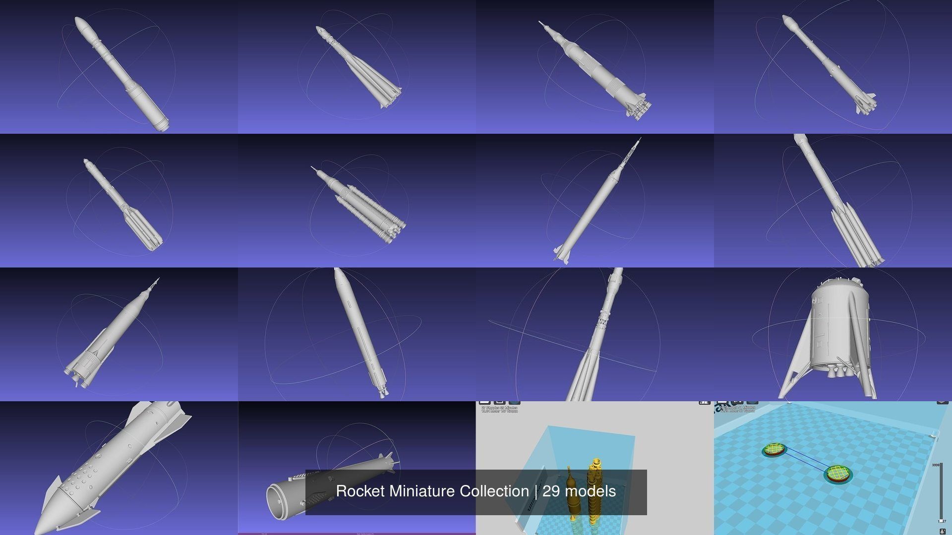 Rocket Miniature Collection _28