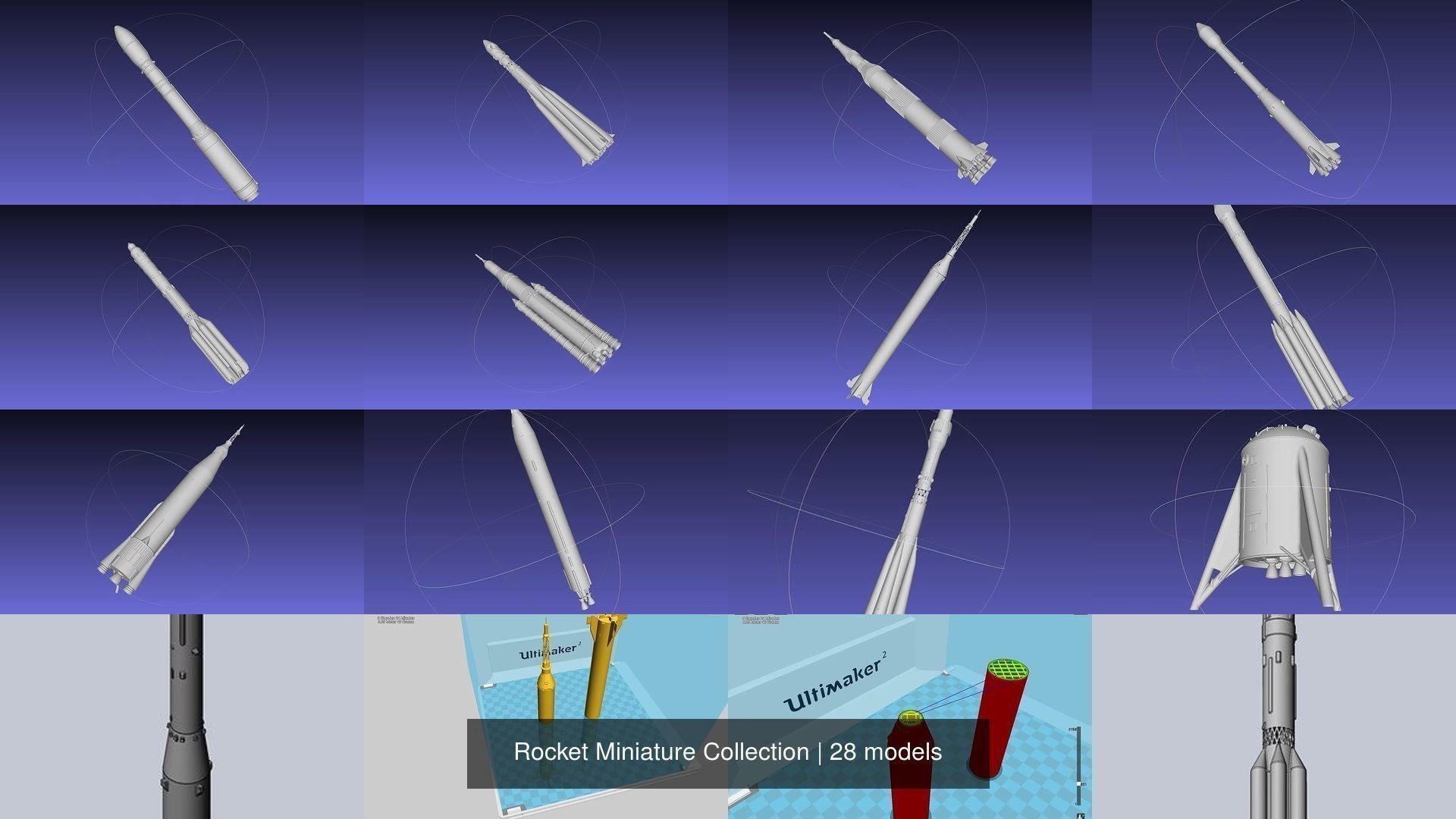 Rocket Miniature Collection _33