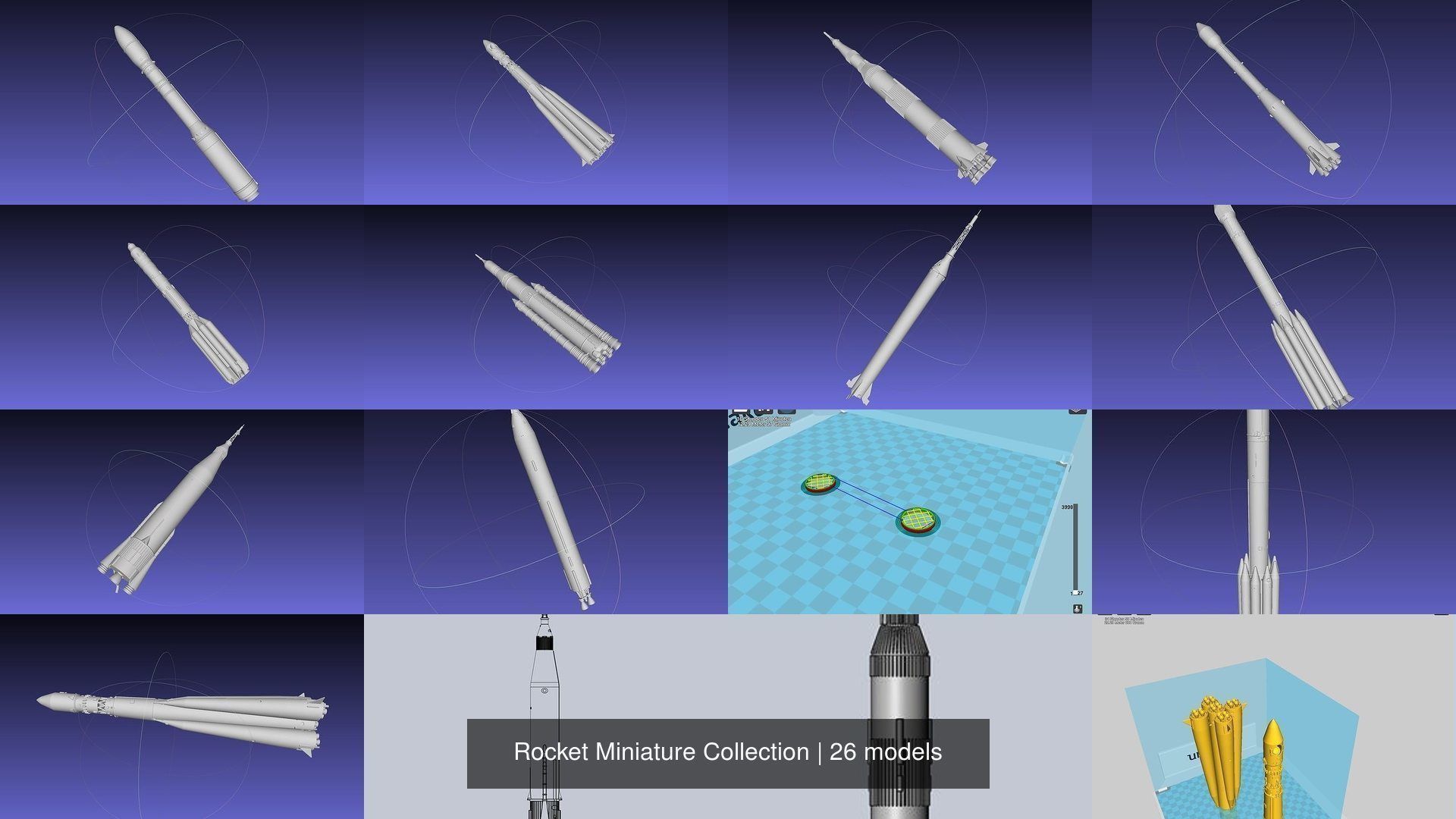 Rocket Miniature Collection _37