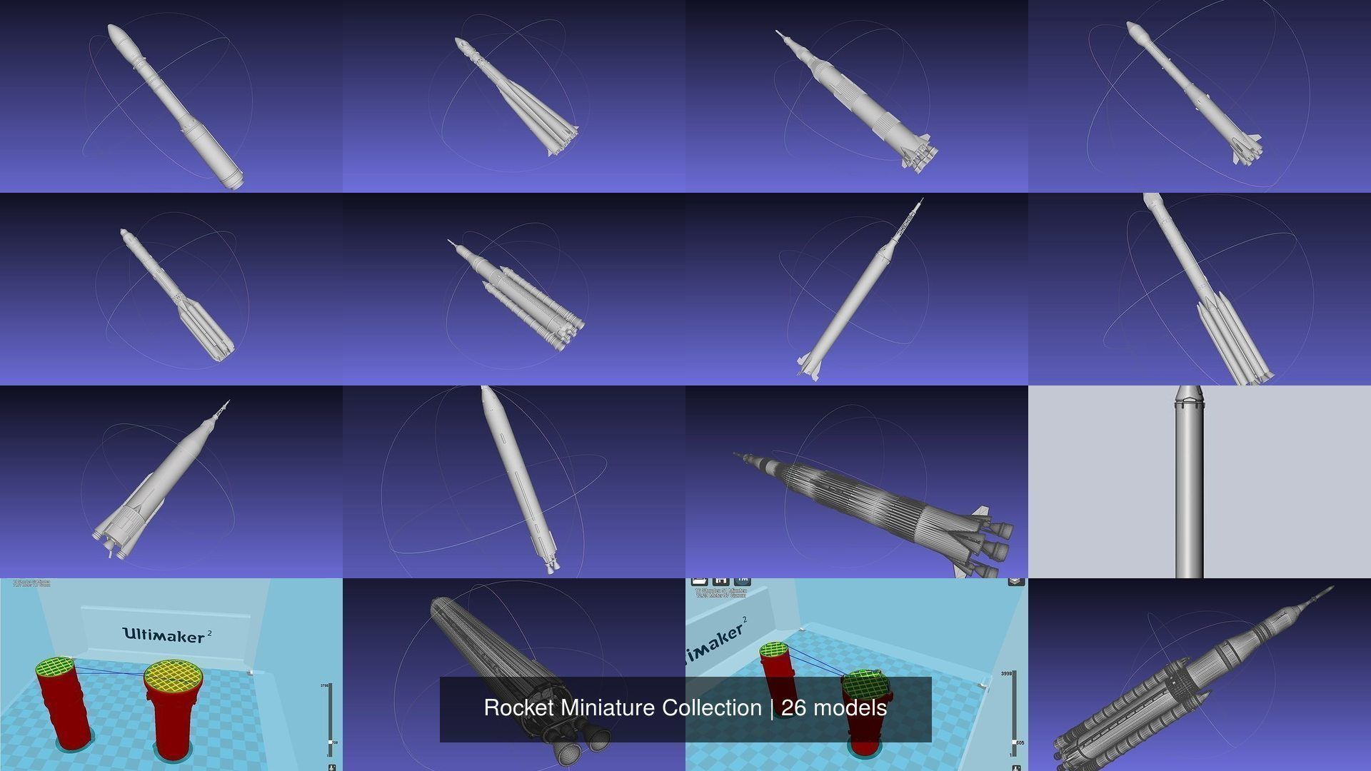 Rocket Miniature Collection _41