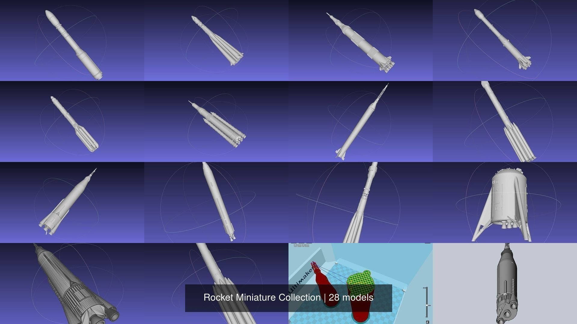 Rocket Miniature Collection _27