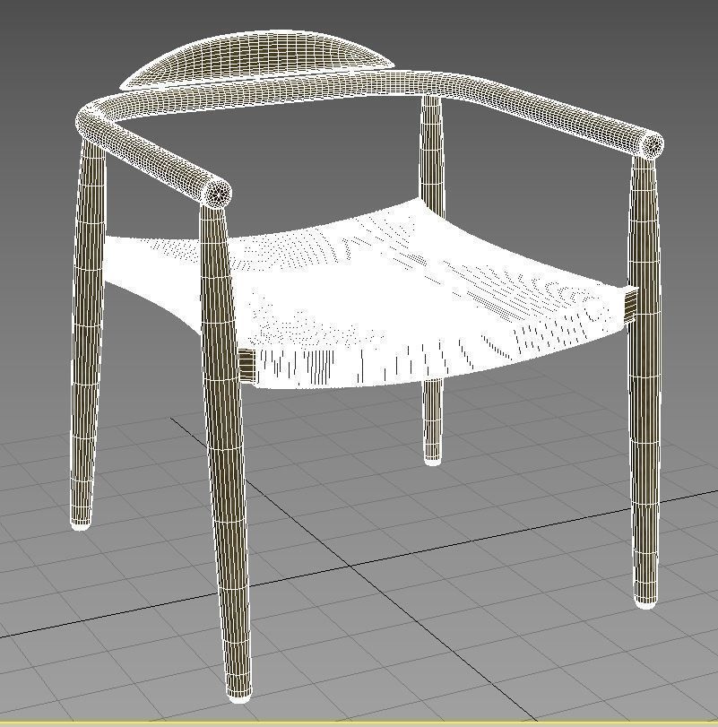 Dansk gloster Chair 3D model_1