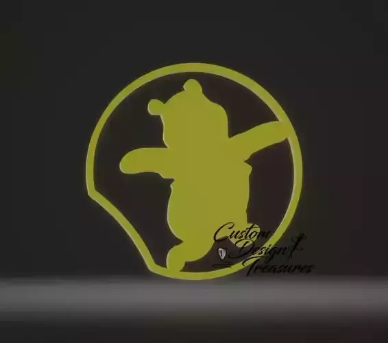 Pooh 3D Mouse Ear