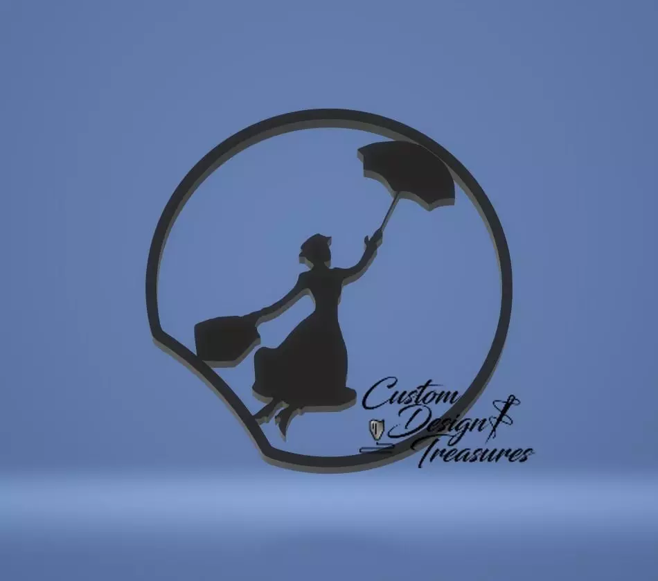 Mary Poppins 3D Mouse Ear 3D print model_0