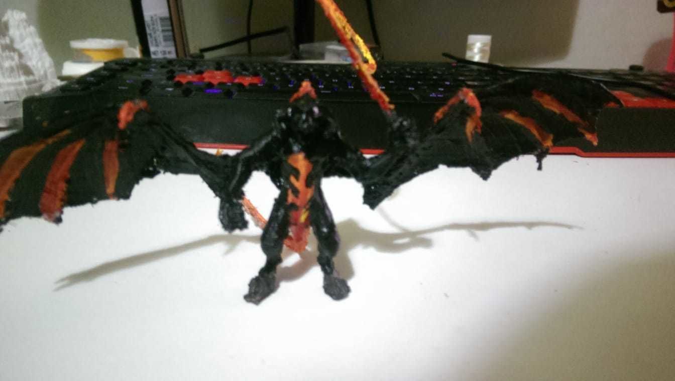 The Lord Of The Rings Balrog Model 3D print model_2