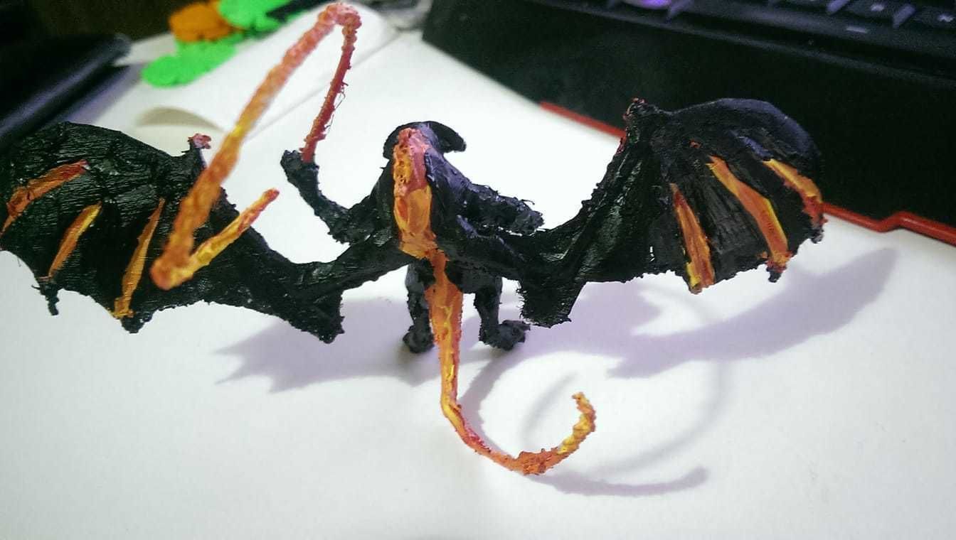 The Lord Of The Rings Balrog Model 3D print model_3