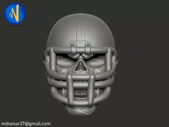 Skull head 3d print model 3D print model