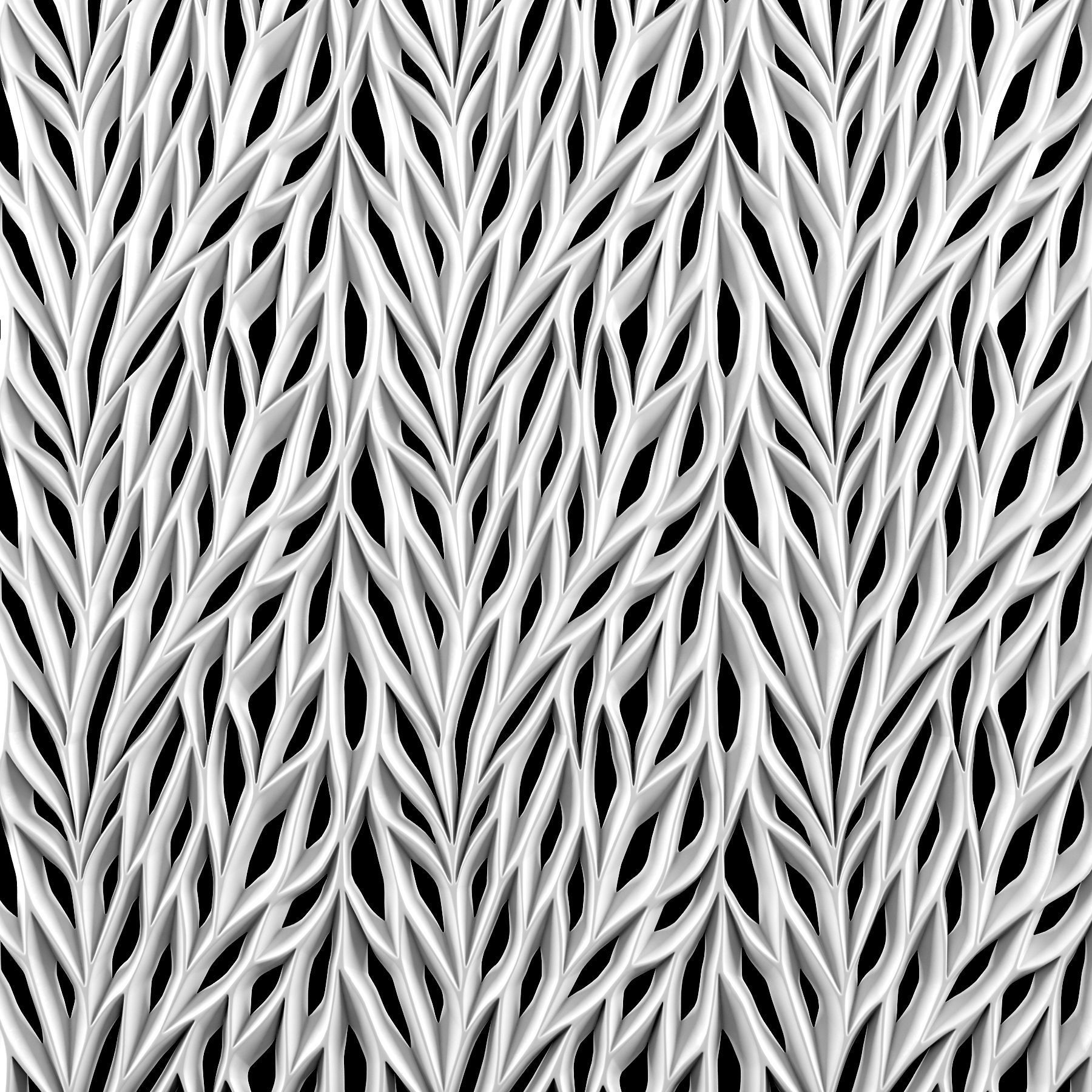 3D Panel for wall 3D model_15