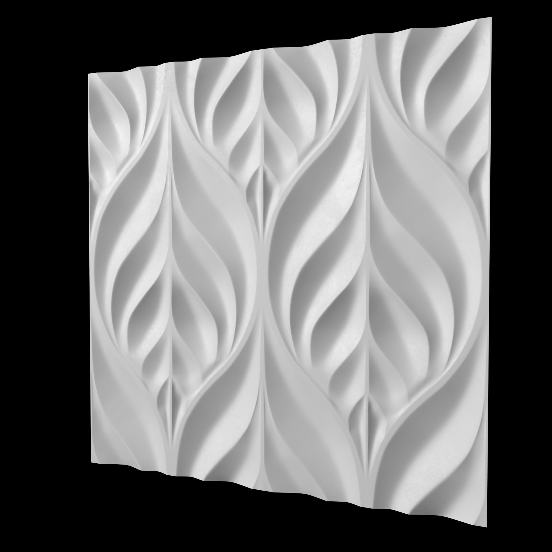 3D Panel for wall 3D model_5