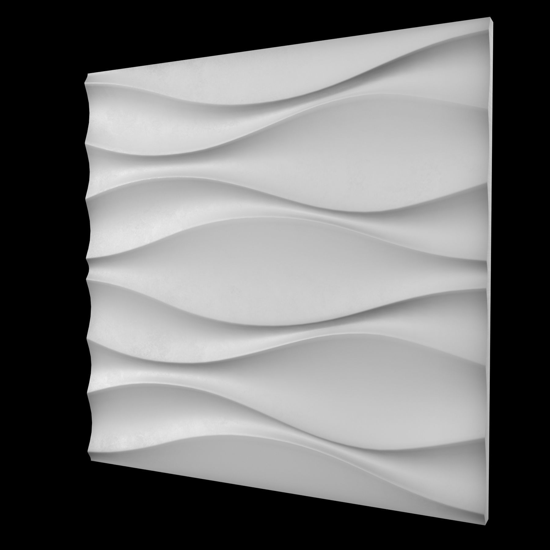 3D Panel for wall 3D model_1