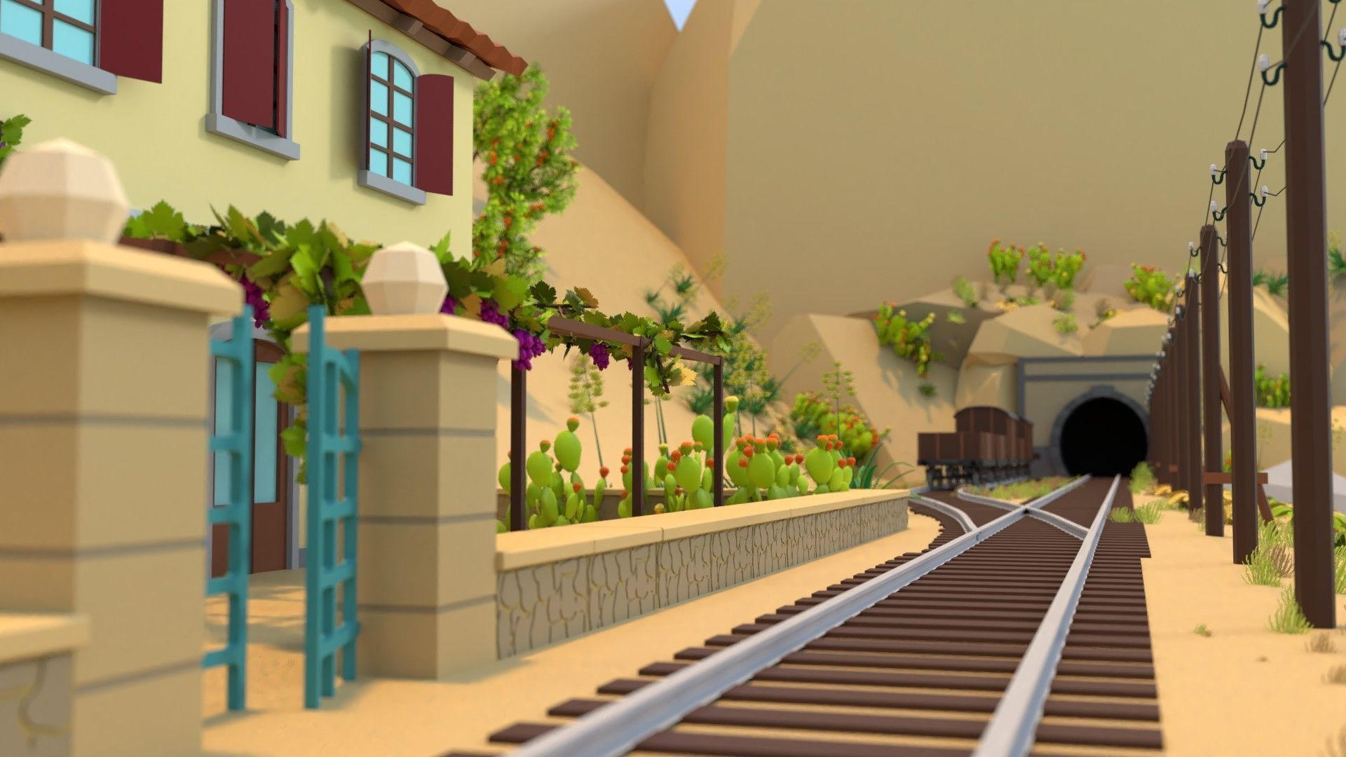 Mediterranean Assets 3D model_2