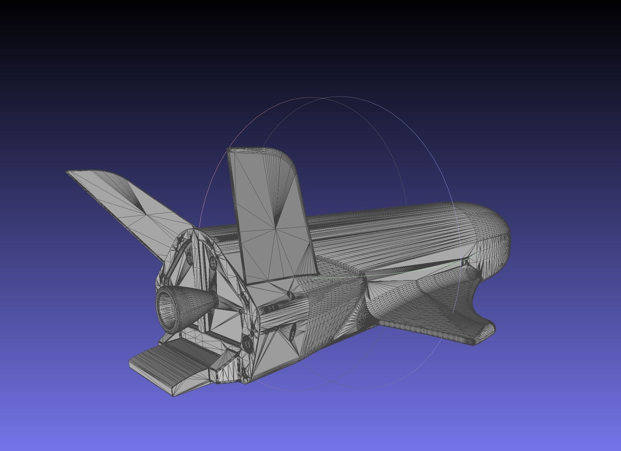 Boeing X-37B OTV Experimental Spaceplane Miniature 3D print model_25