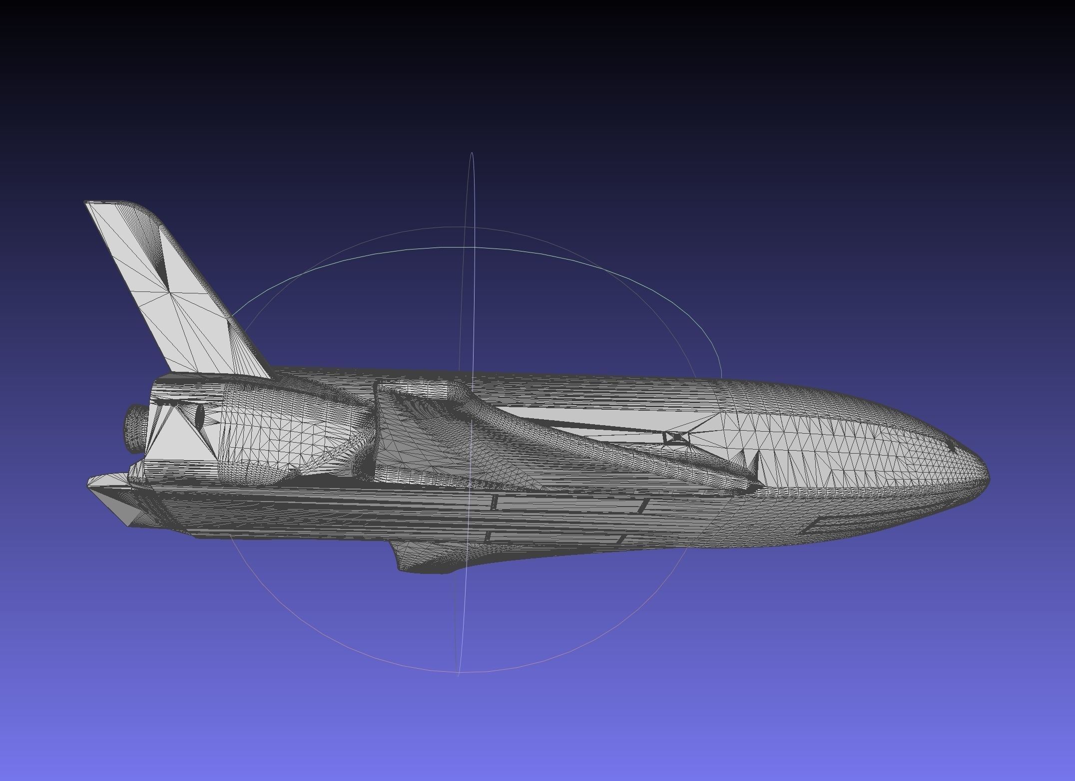 Boeing X-37B OTV Experimental Spaceplane Miniature 3D print model_24