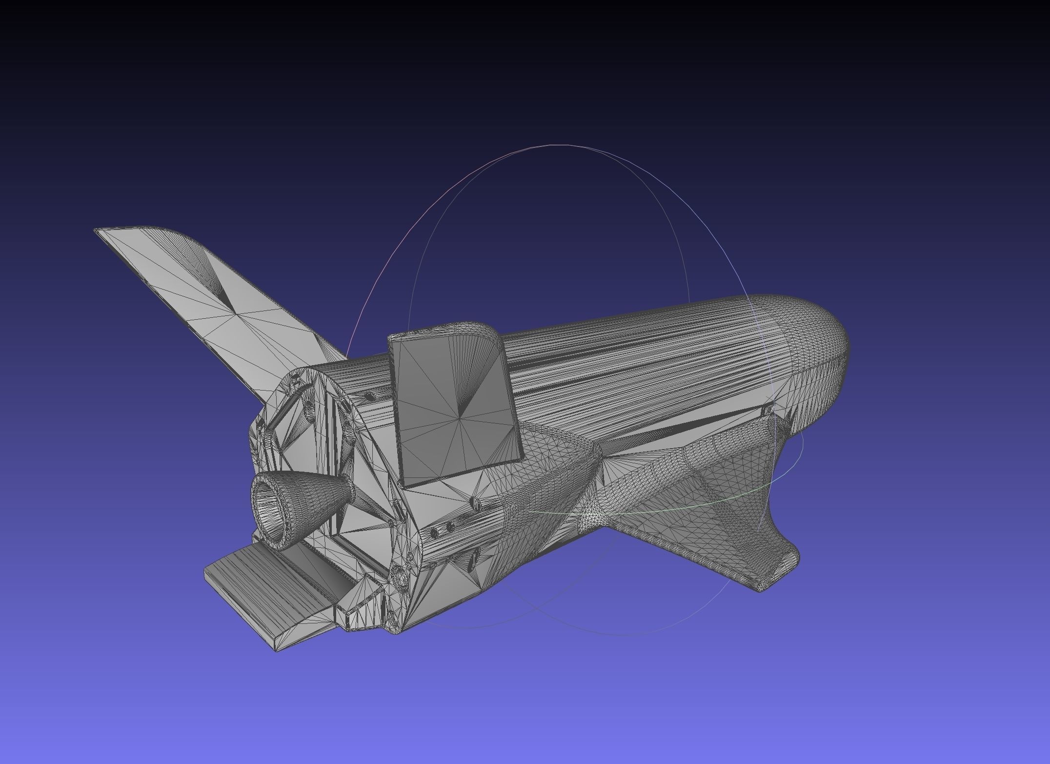 Boeing X-37B OTV Experimental Spaceplane Miniature 3D print model_27