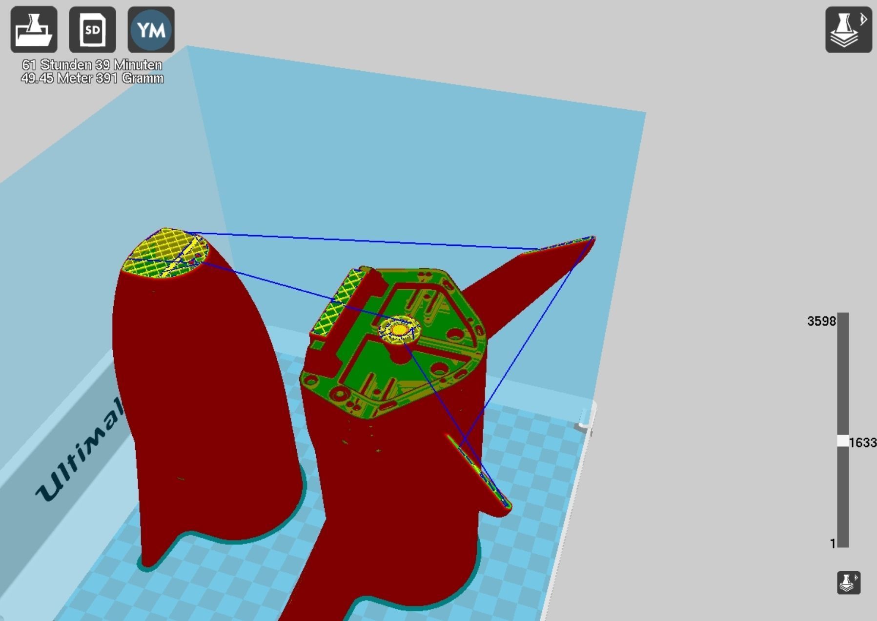 Boeing X-37B OTV Experimental Spaceplane Miniature 3D print model_38