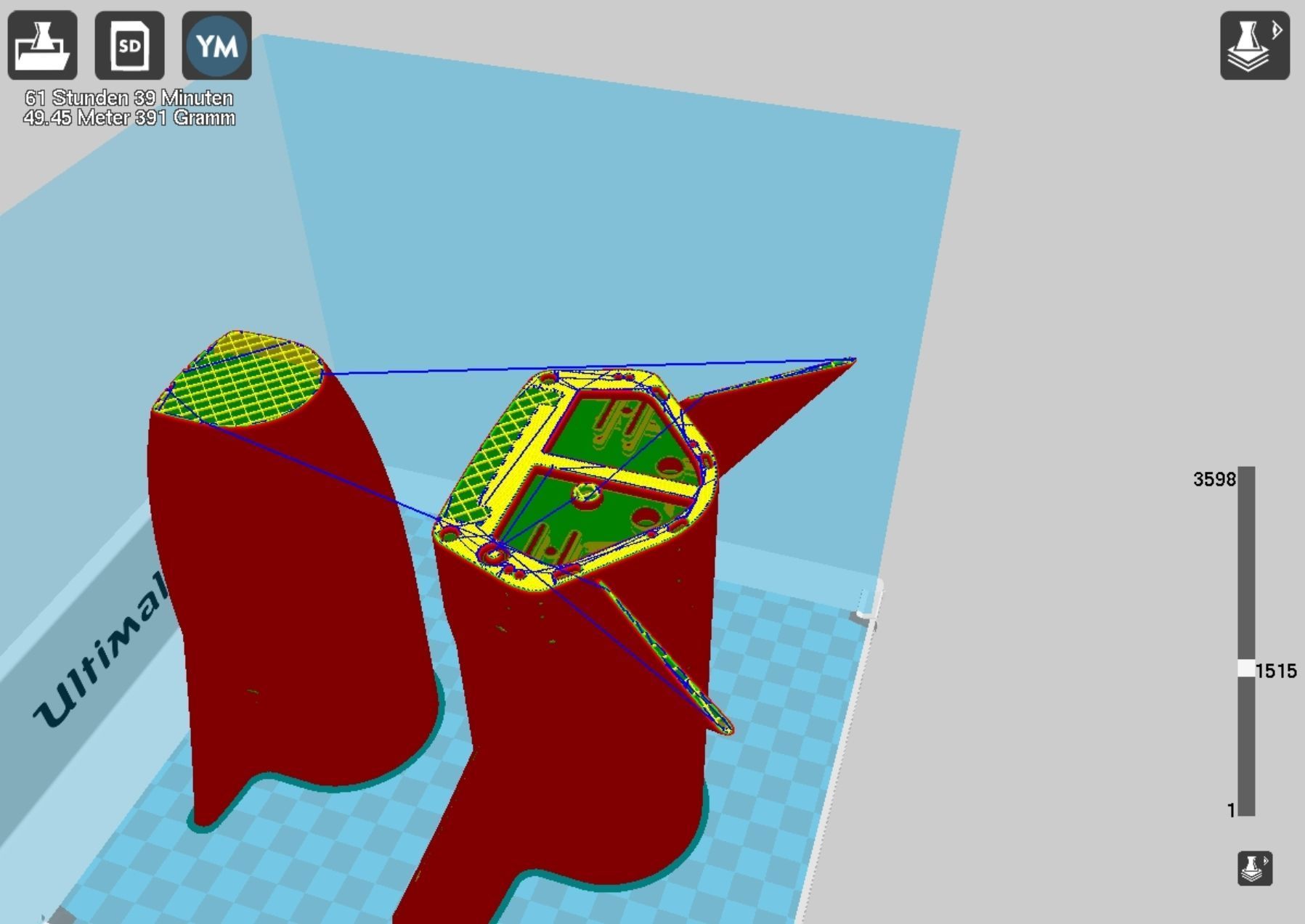 Boeing X-37B OTV Experimental Spaceplane Miniature 3D print model_45