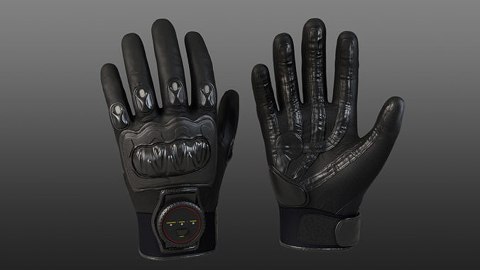 Stun Gloves 3D model