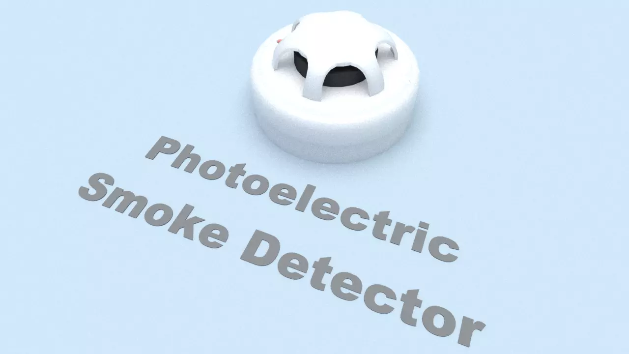 Photoelectric Smoke Detector 3D model