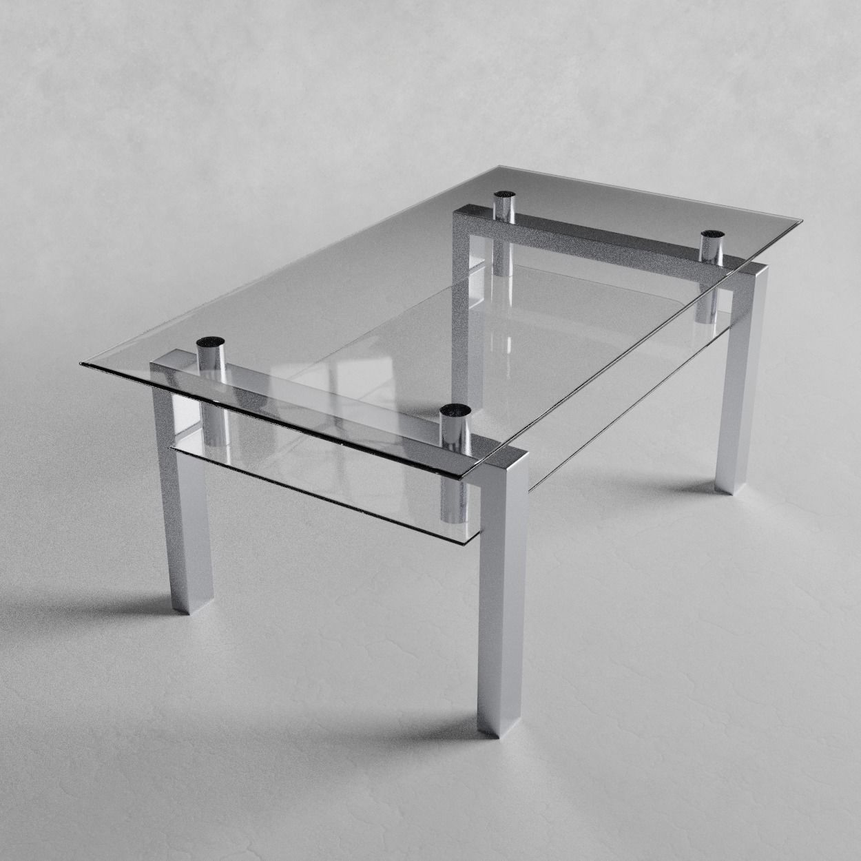 Sofatable glass 3D model_6