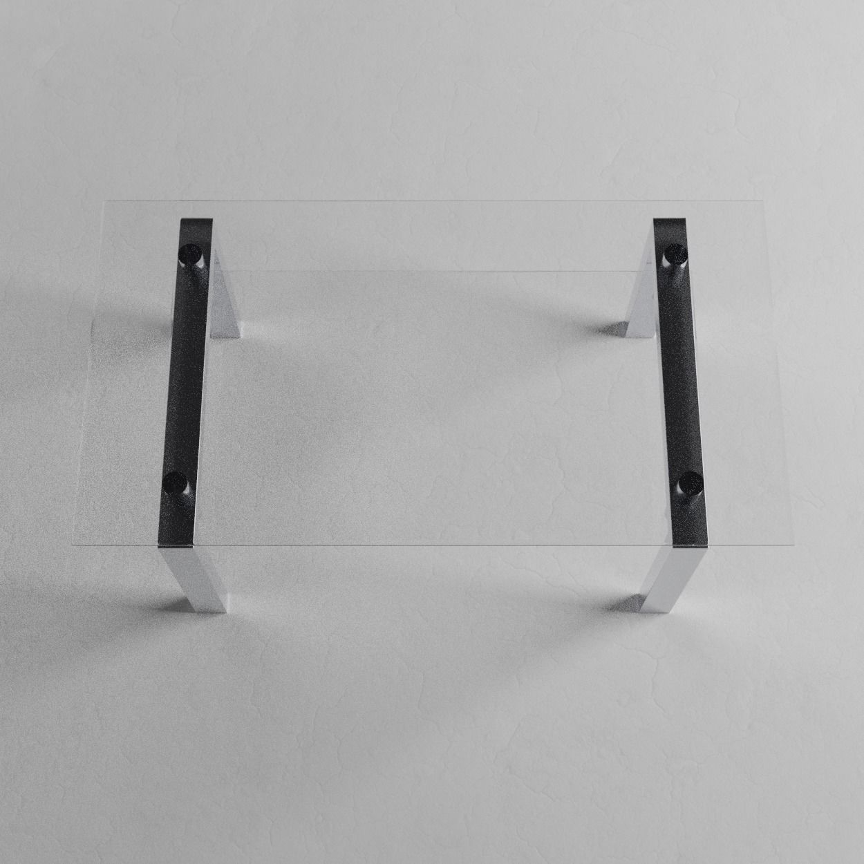 Sofatable glass 3D model_3