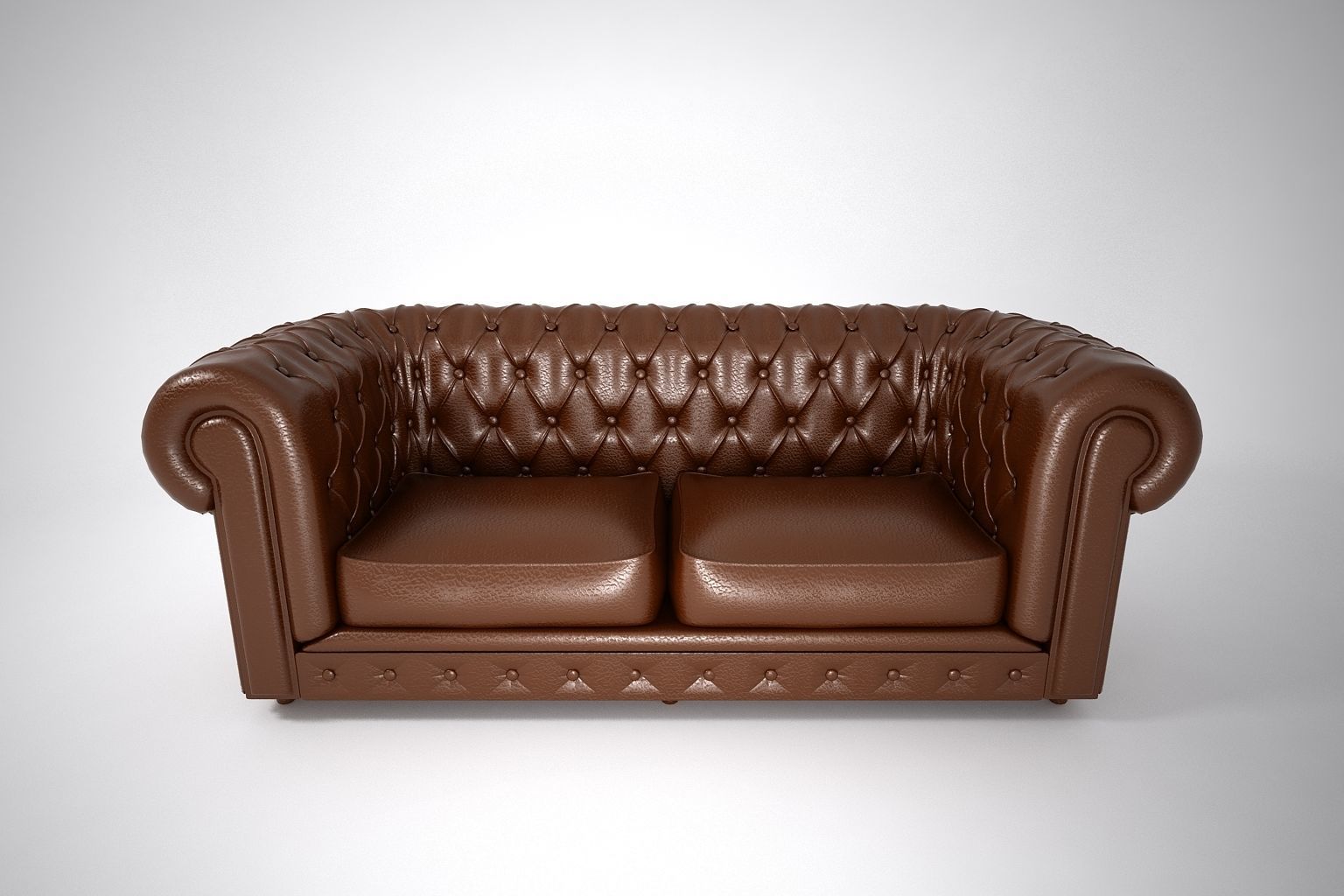 06 LEATHER SOFA DOUBLE 3D model_1