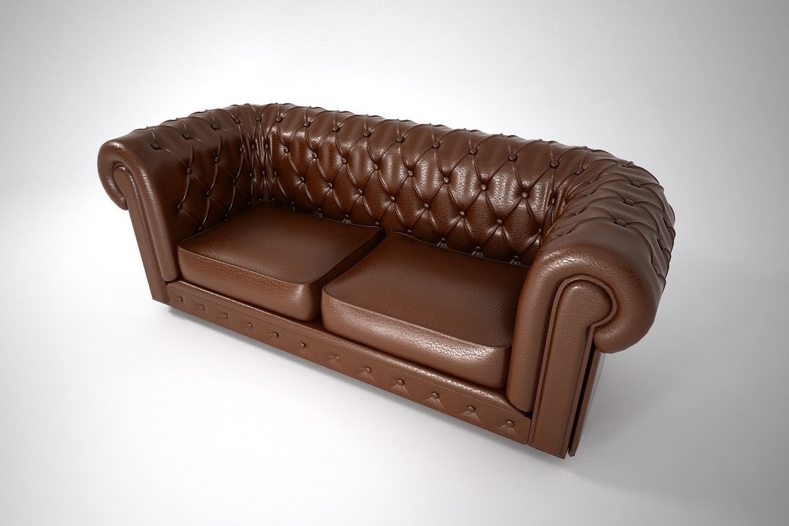 06 LEATHER SOFA DOUBLE 3D model_4