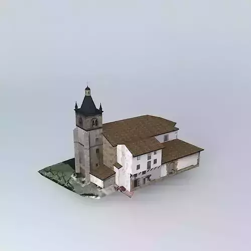 Zerain church Free 3D model