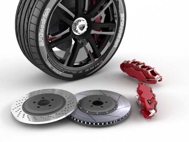 Wheel Zenvo ST1 3D model_3