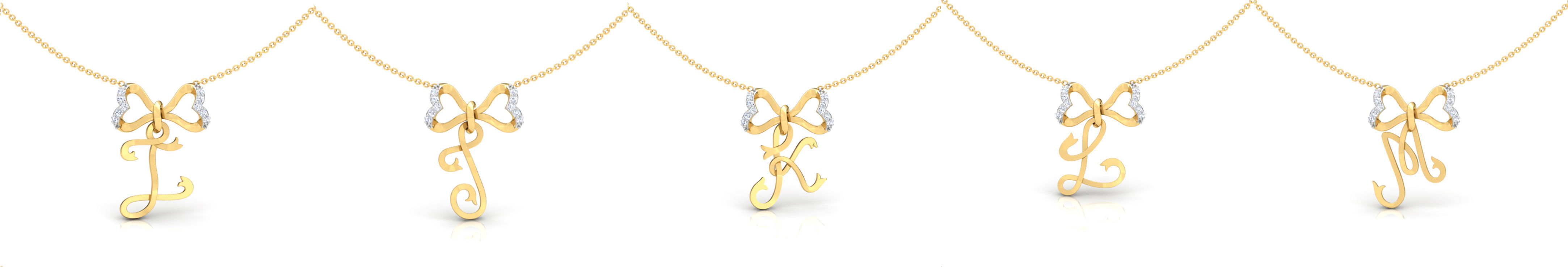 Alphabets Pendant A to Z  3D print model_6