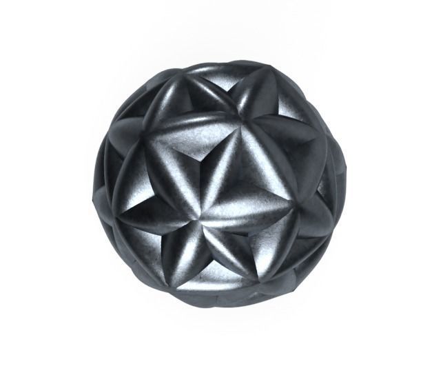 Mathematical art 3D print model_8