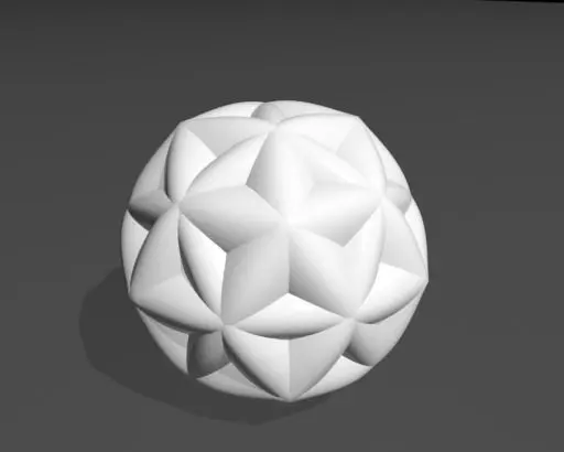 Mathematical art 3D print model_0