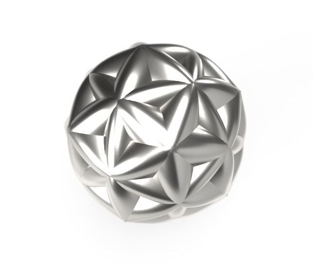 Mathematical art 3D print model_4