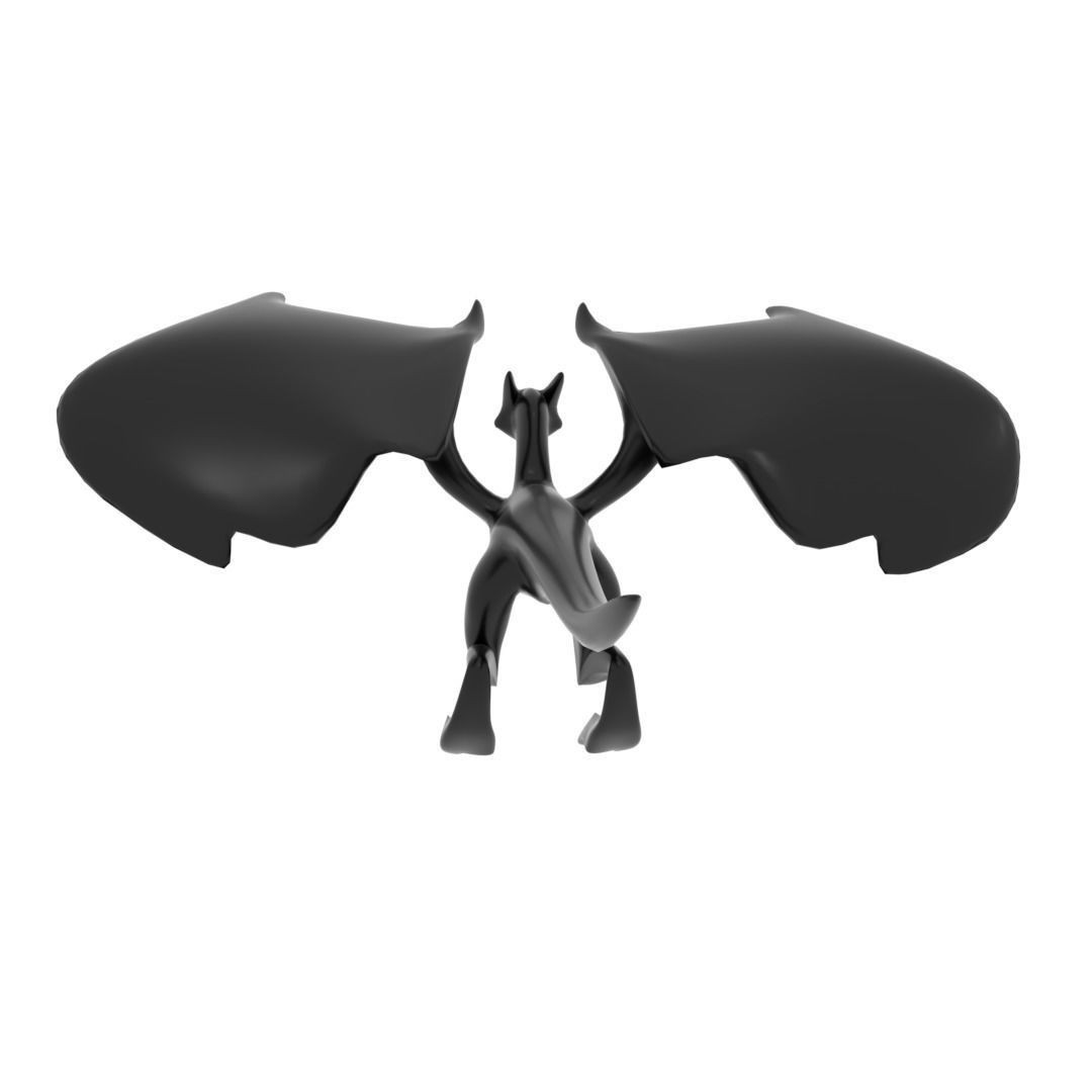 Small Flying Dragon Low-poly 3D model_25