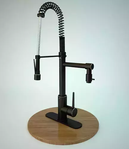 Hight detail Kitchen Faucet 3d model 