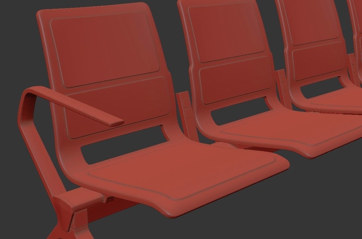 8300 V-TRAVEL Bench 3D model_5