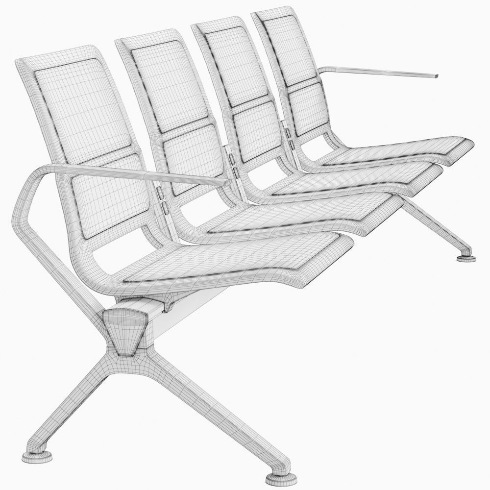 8300 V-TRAVEL Bench 3D model_3