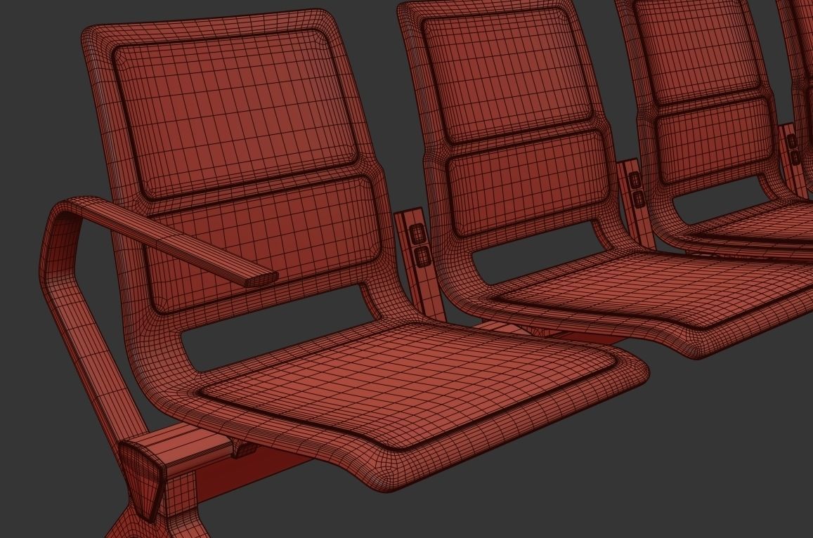 8300 V-TRAVEL Bench 3D model_6