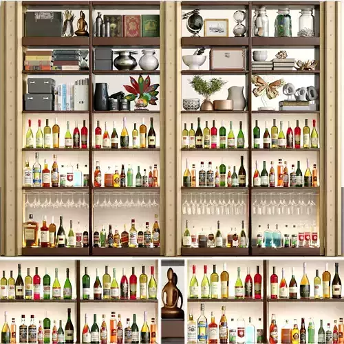 Alcohol Bar Set 3