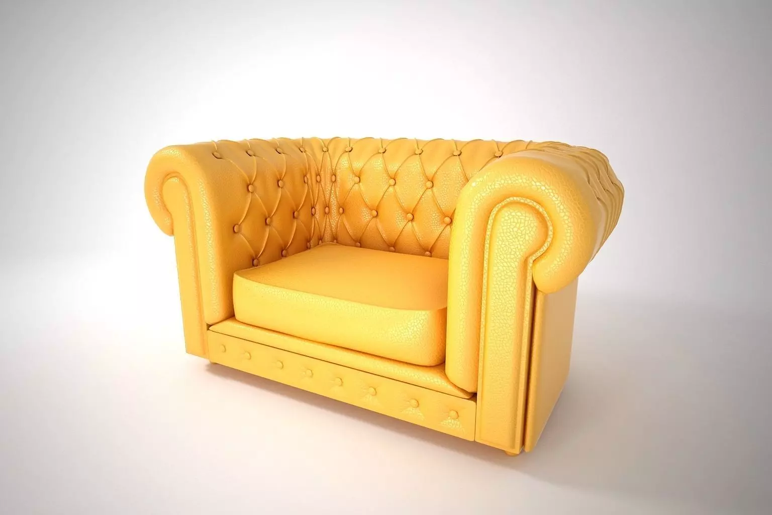 02 LEATHER SOFA SINGLE 3D model_0