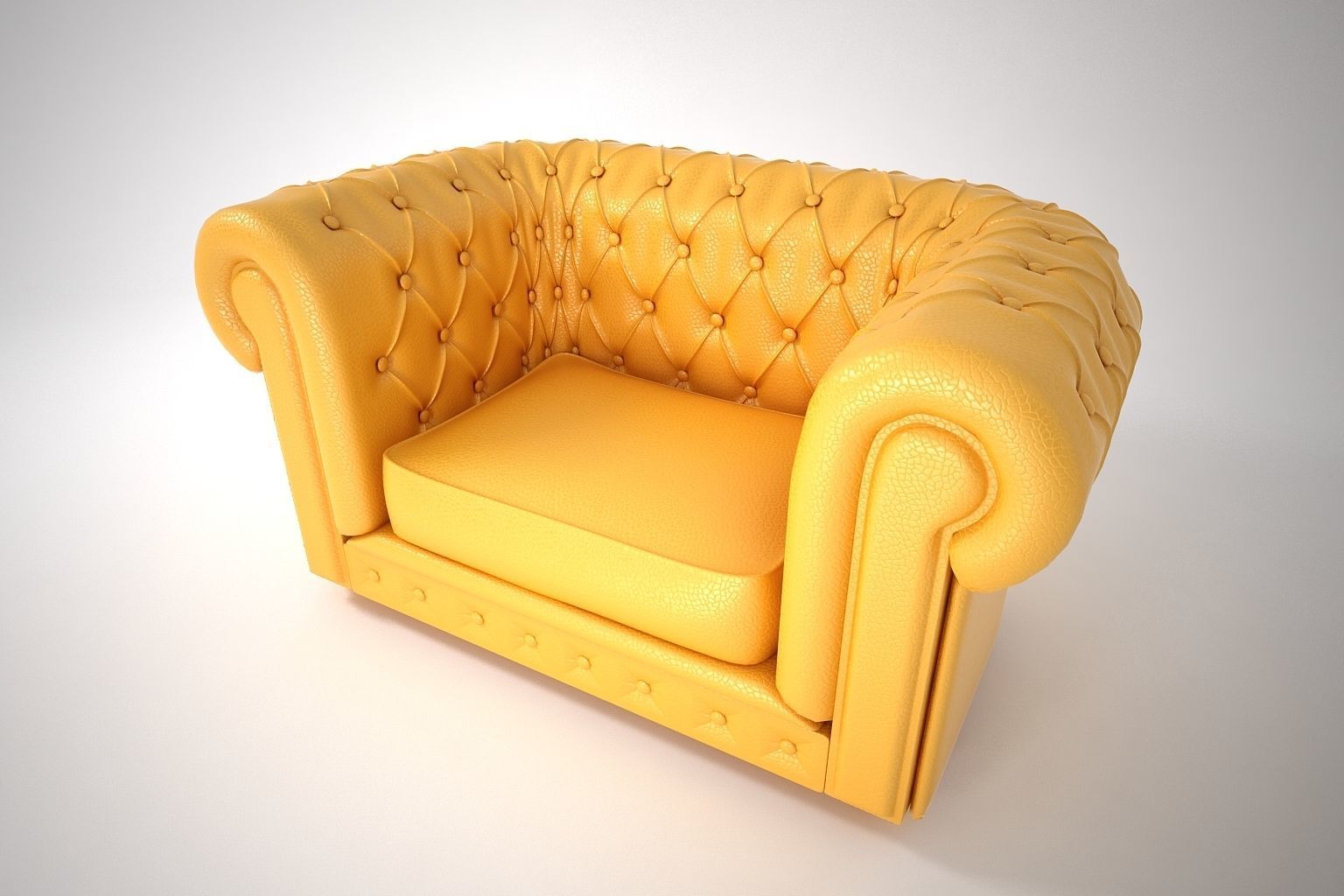 02 LEATHER SOFA SINGLE 3D model_4