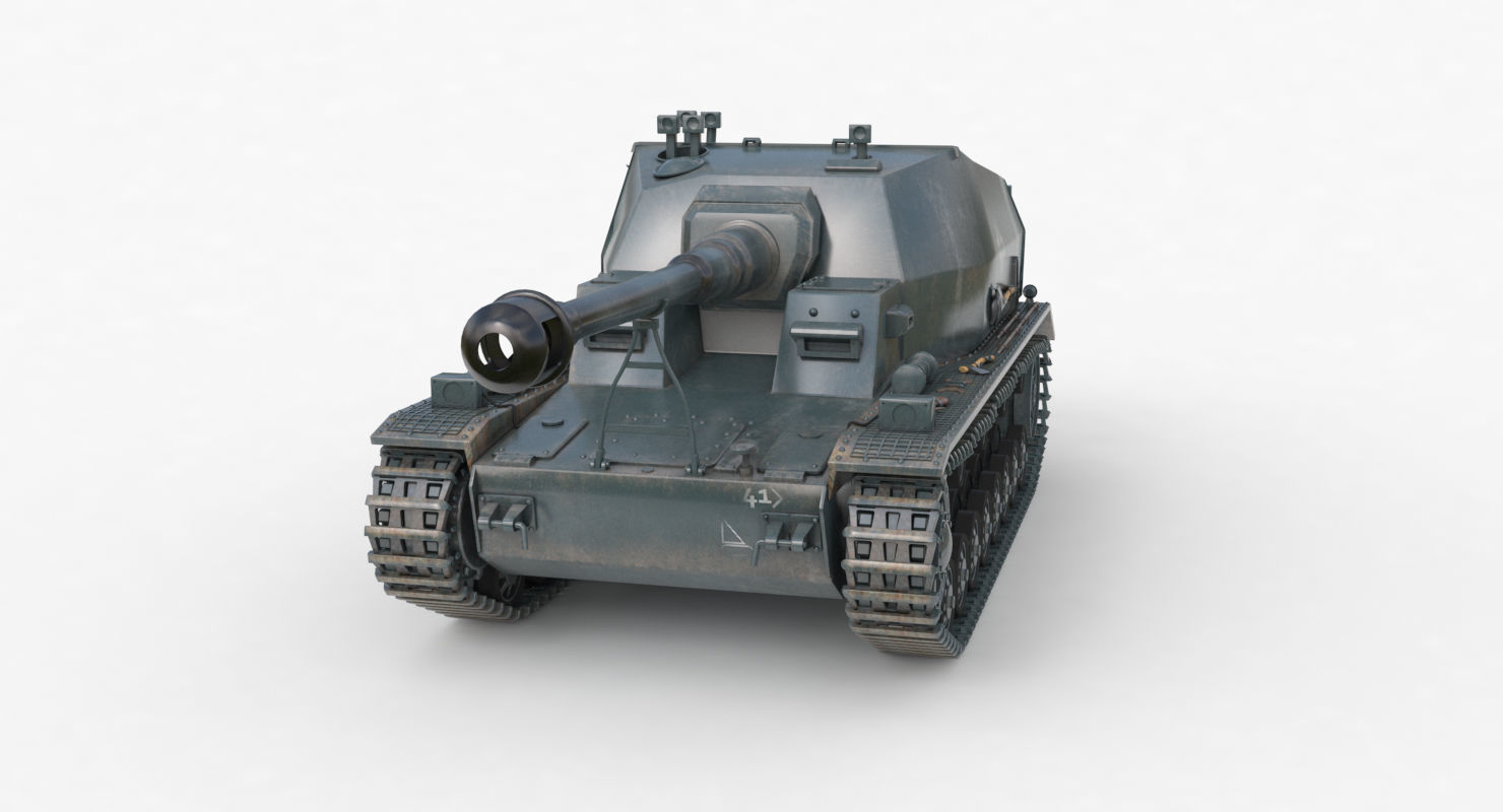 Tank K18 Auf Panzer Vray  3D model_30