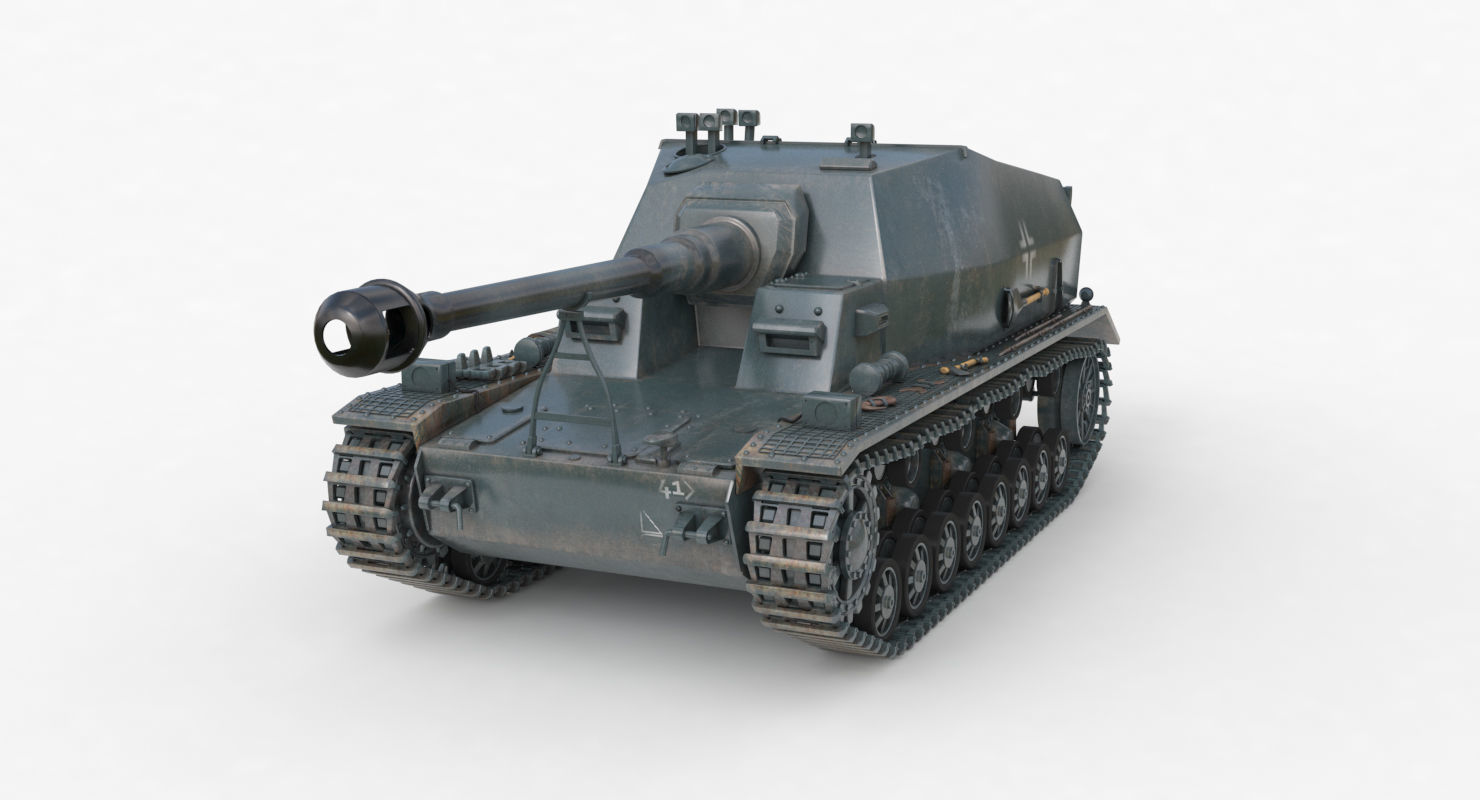 Tank K18 Auf Panzer Vray  3D model_29
