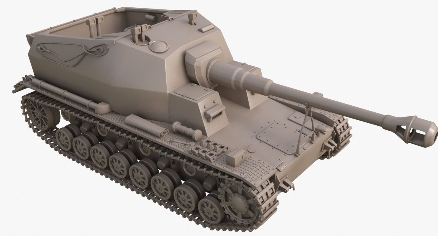 Tank K18 Auf Panzer Corona 3D model_20