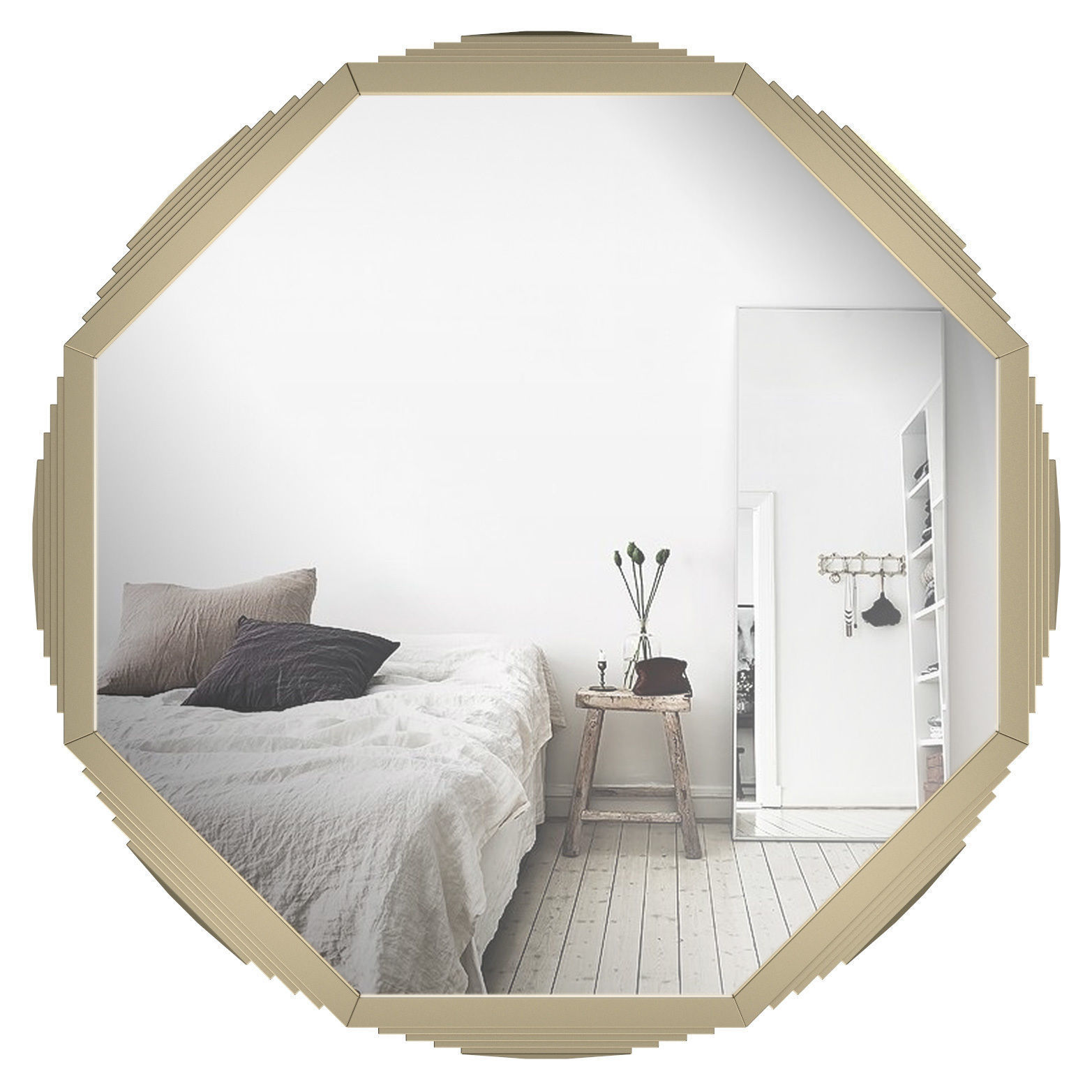 Mosaic Octagonal Mirror 373-333 3D model_1