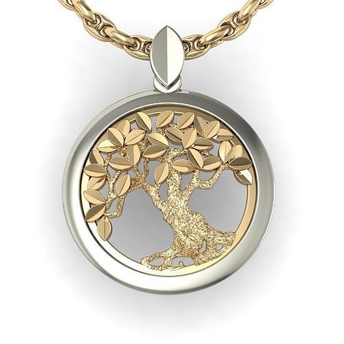  beautyful  pendant tree of life 3D print model