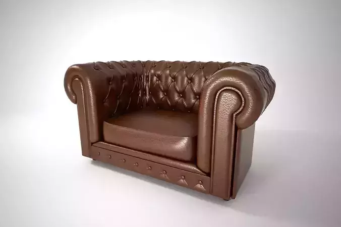 06 LEATHER SOFA SINGLE