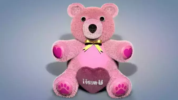 Teddy Pink Bear