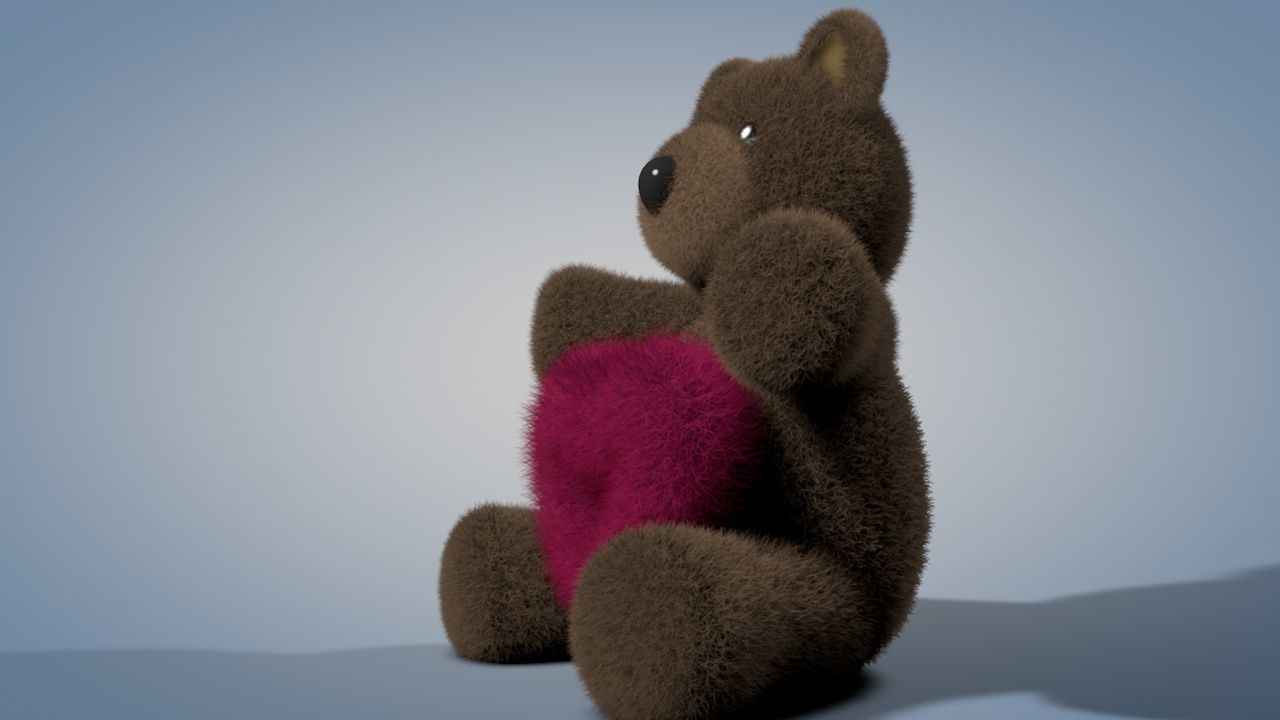 Teddy Bear 3D model_1