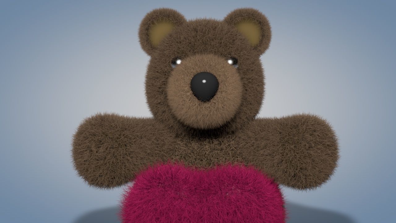 Teddy Bear 3D model_4